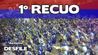 Bateria União da Ilha 2017 Ao Vivo  1º Recuo  Desfile  AoVivo17 [upl. by Ahsaercal]