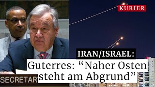 IranAngriff auf Israel quotNaher Osten steht am Abgrundquot [upl. by Sinnaoi527]