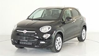 FIAT 500X 13 MultiJet 95 CV Pop Star  KM0  NERO [upl. by Siroved]