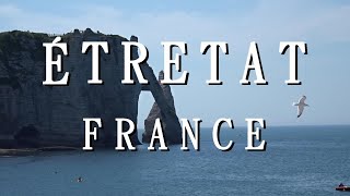 Walking in ÉTRETAT France 🇫🇷  Street Tour [upl. by Matthei]