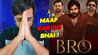 BRO Movie Review In Hindi  Pawan Kalyan  Sai Dharam Tej  By Crazy 4 Movie [upl. by Gerge586]