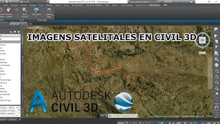 COMO VISUALIZAR IMAGENES SATELITALES EN CIVIL 3D [upl. by Broddie732]