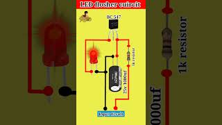 Easy LED floshing diagram light led shorts shortvideo shortsvideo shortsfeed shortsviral [upl. by Netsrijk205]