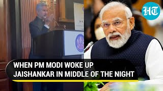 Jaage ho’ Jaishankar praises PM Modis crisis handling Recounts attack on Indian consulate [upl. by Tana]