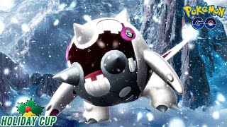 UNA SALUD DE LOCOS Y ATAQUES MUY BUENOS ¡CETITAN EN LA HOLIDAY CUPPokémon Go PvP [upl. by Stephie]