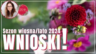 Sezon wiosnalato 2024  WNIOSKI [upl. by Esilehc]