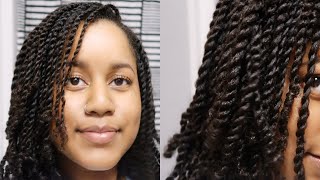 IVE BEEN DOING MINI TWISTS ALL WRONG  Mini Twists Tutorial On Natural Hair Protective Style [upl. by Stoneham202]