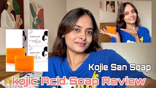 Kojic Acid Soap Review  Kojie San Soap  Skin lightning Soap  Sumya Binte [upl. by Ynnep]