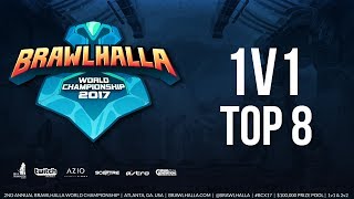 2017 Brawlhalla World Championship  1v1 Top 8  BCX17 [upl. by Eirovi]