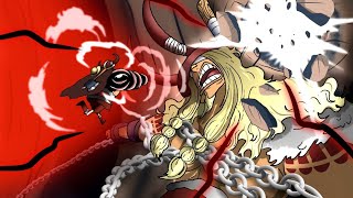 LOKI PUNCHED BY LUFFY Fan animation  One Piece Chapter 1131 [upl. by Nnayd]