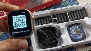 i10 ultra max ultra 2 smartwatch connect to phone how to connect ultra 2 watch to phone i10 ultra [upl. by Sheffy]