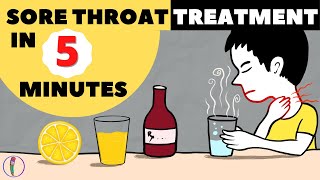 Sore throat remedies at home  How to treat sore throat at home [upl. by Ilenay]