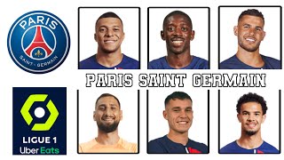 PARIS SAINT GERMAIN SQUADNEW SEASON 2024 WITH TRANSFER [upl. by Guadalupe]