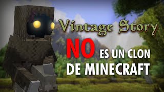 VINTAGE STORY te hará revivir tu PRIMERA VEZ en MINECRAFT [upl. by Iana]