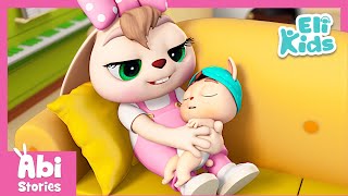 Caring For Baby Brother More  Abi Stories Compilations  Eli Kids Educational Cartoon [upl. by Anivol217]