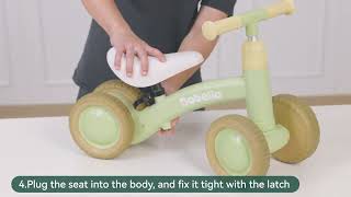 InstallationBabelio How to Assemble Balance Bike in Just a Few Easy Steps [upl. by Skylar]