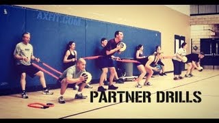 Partner Workouts  Circuit Exercise Ideas [upl. by Shalne]