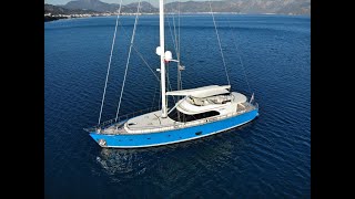 28 m MotorSailer yacht For Sale Interior Walkthrough [upl. by Aivirt]