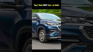 Top 5 Best MUV Cars in India 2023 [upl. by Isbel]