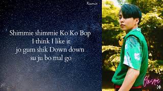 EXO  Ko Ko Bop Easy Lyrics Karaoke [upl. by Tnerual]