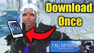 Download it at least once FFXIV Companion App [upl. by Dart906]