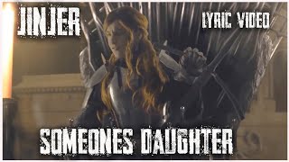 Jinjer  Someones Daughter Lyric Video [upl. by Racklin]