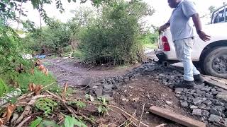 Fixing My Drive Way Due To Heavy Rain [upl. by Cheryl534]