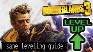 Borderlands 3 Zane CRYO BUILD  Levelling GUIDE  UPDATED [upl. by Lamphere442]