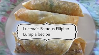 Lucenas Famous Filipino Lumpia Recipe  aSimplySimpleLife [upl. by Adihahs]