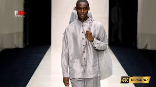 GIORGIO ARMANI Menswear Spring 2025 Milan  Full Show 4K [upl. by Emirak20]