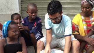 Giving Gifts to Homeless Street Kids for Christmas and New Years [upl. by Kluge184]