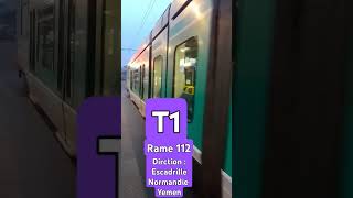 RATP Arrivée de la rame N°112 [upl. by Atived]