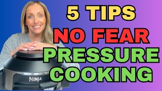 5 BEGINNER TIPS  NO FEAR PRESSURE COOKING [upl. by Seibold]