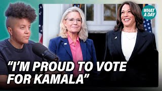 Liz Cheney Campaigns with Kamala Harris and Calls Donald Trump Depraved [upl. by Adah]