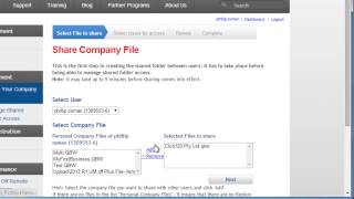 Sharing your File in Accounts Hosted [upl. by Seldon]