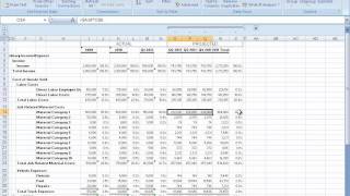 How to Build a Basic Financial Projection  Business Finance [upl. by Aitat438]