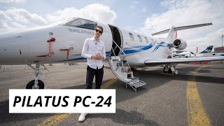 13 MILLIONS DEUROS pour ce jet privé Suisse  Pilatus PC24 [upl. by Petrie]