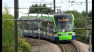 London Tramlink Stadler Variobahn [upl. by Clint]