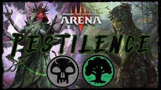 Pests and Plague  MTG Arena  Witherbloom Magecraft Sacrifice Life GainDrain Golgari Standard BO1 [upl. by Ajim748]