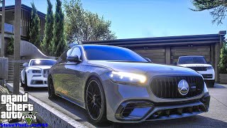 Working on a Sunday in GTA 5 Mods Lets Go to Work GTA 5 Mods IRL 4K [upl. by Anaidirib]