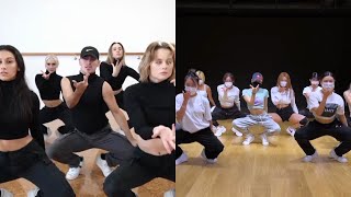 LISA  LALISA Demo vs Final  Kiel Tutin Choreography [upl. by Chellman]