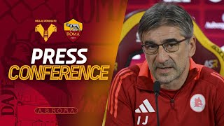 🟨 LIVE 🟥 LA CONFERENZA STAMPA DI IVAN JURIC IN VISTA DI VERONAROMA [upl. by Nahtanoj]