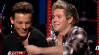 One Direction trying to rip out one another’s chest hairs on live TV [upl. by Nylknarf881]