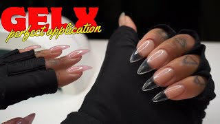 How to make your Gel X Nails Last 4 weeks   Overlay Method  Beginner Friendly Tutorial [upl. by Namurt]