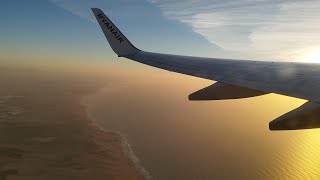 Takeoff plane in Agadir airport To Bordeaux France 2023 [upl. by Deirdra]