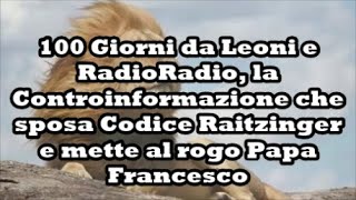 La quotControinformazionequot mette al rogo Papa Francesco [upl. by Lindgren762]