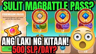 Earn 500 SLP Per Day Through Axie Infinity Battle Pass  Axie Infinity Update [upl. by Lebezej713]