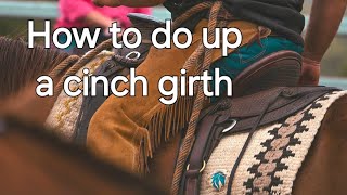 How to do up a cinch [upl. by Ailemaj27]