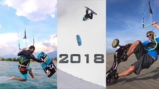 2018 kiteboard retrospective Laurent quotlolo BSDquot Guyot [upl. by Hound]