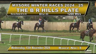 Race No 3 The BRHills Plate DIV  2 [upl. by Kira866]